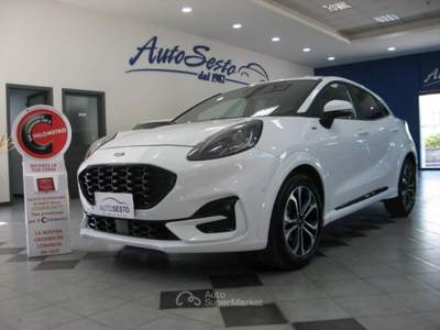 Ford Puma 1.0 EcoBoost HYBRID 125 CV ST LINE Bianco usata Carlentini