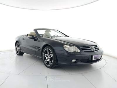 Mercedes-Benz SL Sl 500 v8 cond. ottime+pelle+c18" Blu/Azzurro usata Ghedi