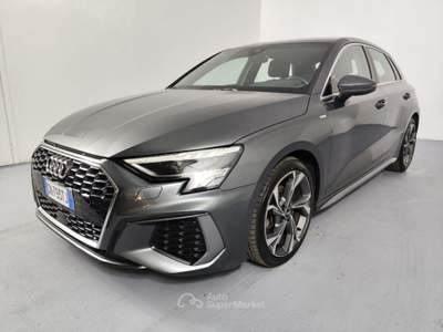 Audi A3 SPB 30 TDI S tronic S line Grigio usata Paderno Dugnano