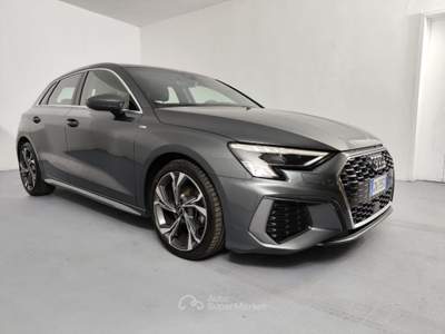 Audi A3 SPB 30 TDI S tronic S line Grigio usata Paderno Dugnano