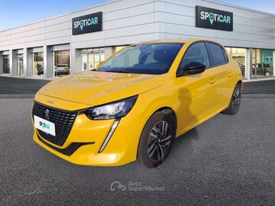 Peugeot 208 Allure Pack BlueHDi 100 S/S Giallo usata Roma