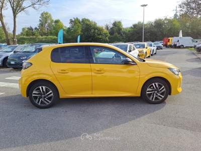 Peugeot 208 Allure Pack BlueHDi 100 S/S Giallo usata Roma
