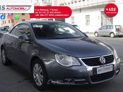 Volkswagen Eos Volkswagen Eos Coupe Cabriolet  1.6 16V FSI Unicoproprietario Grigio usata Torino