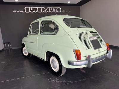 Fiat 600 D 1962 PORTE A VENTO Verde usata Atena lucana