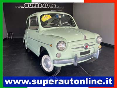 Fiat 600 D 1962 PORTE A VENTO Verde usata Atena lucana