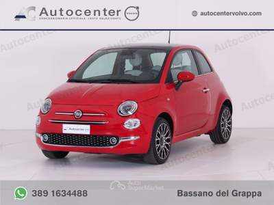 Fiat 500 1.0 hybrid Dolcevita 70cv Rosso usata Bassano del Grappa