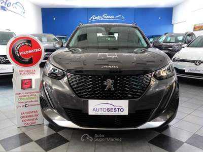 Peugeot 2008 1.2 PureTECH 100 CV ALLURE Grigio usata Carlentini