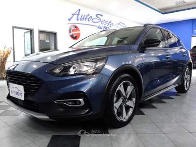 Ford Focus 1.0 EcoBoost 125 CV ACTIVE Blu/Azzurro usata Carlentini