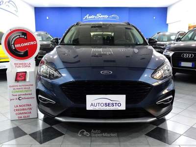 Ford Focus 1.0 EcoBoost 125 CV ACTIVE Blu/Azzurro usata Carlentini