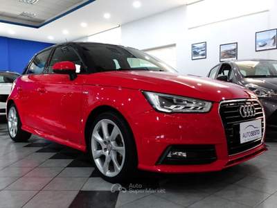 Audi A1 1.0 TFSI ULTRA 95 CV DESIGN Rosso usata Carlentini