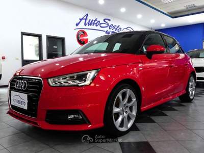 Audi A1 1.0 TFSI ULTRA 95 CV DESIGN Rosso usata Carlentini