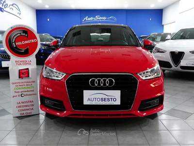 Audi A1 1.0 TFSI ULTRA 95 CV DESIGN Rosso usata Carlentini