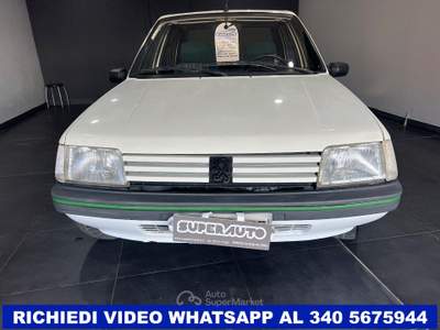 Peugeot 205 1.1 5 porte Open UNICO PROPRIETARIO Bianco usata Atena lucana