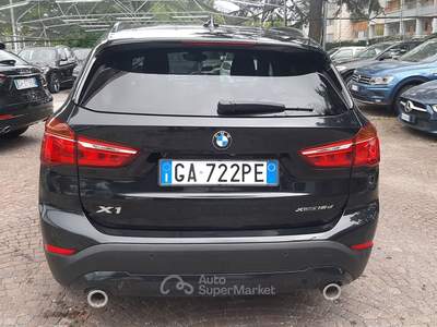 BMW X1 Unico Proprietario Nero usata Padova