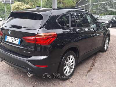 BMW X1 Unico Proprietario Nero usata Padova