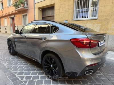 BMW X6 xDrive30d 258CV Msport TETTO/TAGLIANDI UFFICIALI Grigio usata Crocetta del Montello