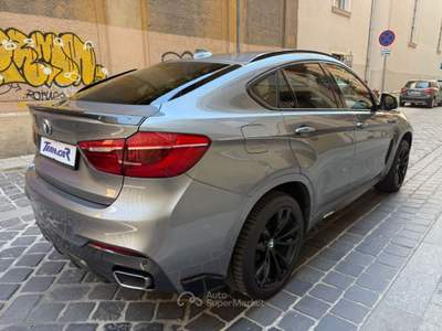 BMW X6 xDrive30d 258CV Msport TETTO/TAGLIANDI UFFICIALI Grigio usata Crocetta del Montello