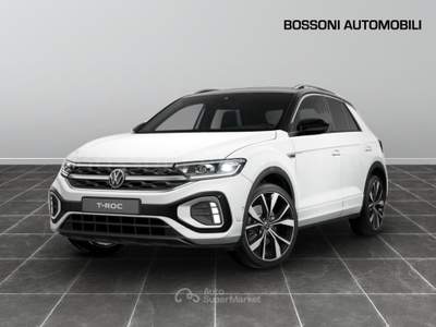 Volkswagen T-Roc 2.0 tdi scr 150cv r-line plus dsg Bianco usata Cremona