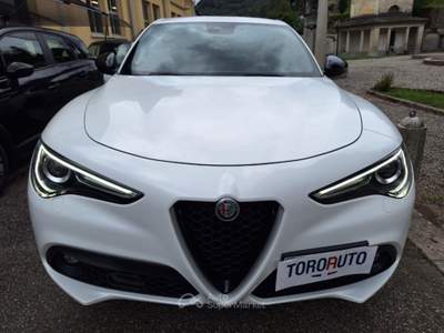 Alfa Romeo Stelvio 2.2 Turbodiesel 210 CV AT8 Q4 Veloce Tì UN. PROP. Bianco usata Varallo