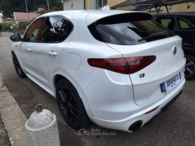 Alfa Romeo Stelvio 2.2 Turbodiesel 210 CV AT8 Q4 Veloce Tì UN. PROP. Bianco usata Varallo