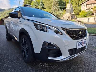 Peugeot 3008 BlueHDi 130 S&S GT Line UNICO PROPR. Argento usata Varallo