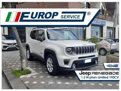 Jeep Renegade 1.3 t4 phev Limited 190CV 4xe usata Zafferana Etnea