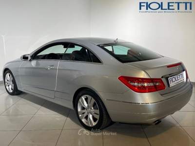Mercedes-Benz Classe E COUPÉ E 250 CGI COUPÉ BLUEEFFICIENCY AVANTG. Argento usata Manerbio