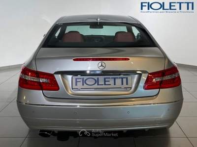 Mercedes-Benz Classe E COUPÉ E 250 CGI COUPÉ BLUEEFFICIENCY AVANTG. Argento usata Manerbio