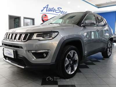 Jeep Compass 2.0 MJT DDCT 140 CV 4WD LIMITED Grigio usata Carlentini