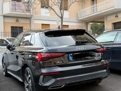 Audi A3 Sline S Tronic Nero usata Siracusa