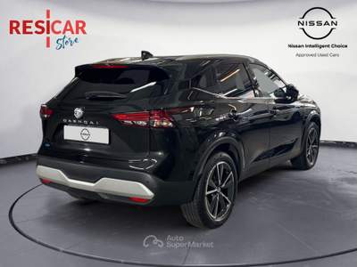 Nissan Qashqai Qashqai 1.3 mhev n-style 2wd 140cv Nero usata Alessandria