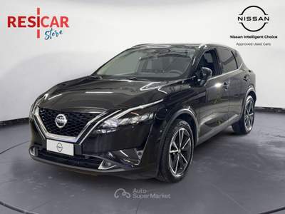 Nissan Qashqai Qashqai 1.3 mhev n-style 2wd 140cv Nero usata Alessandria