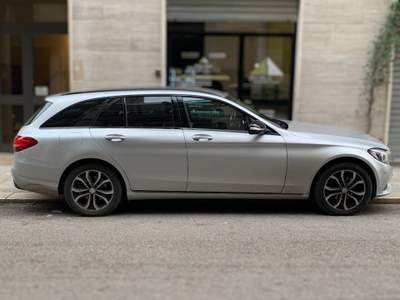 Mercedes-Benz Classe C Mercedes Classe C 200d S.W. 2015 Grigio usata Bari