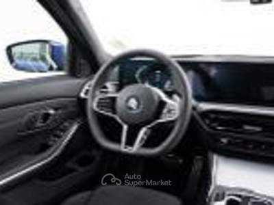 BMW Serie 3 320d 320d mhev 48V xdrive MSport auto Blu/Azzurro usata Cento