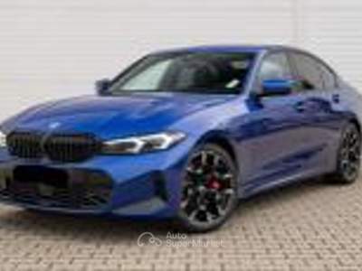 BMW Serie 3 320d 320d mhev 48V xdrive MSport auto Blu/Azzurro usata Cento
