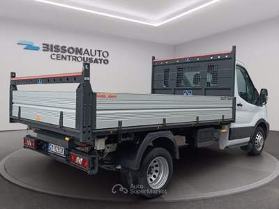 Ford Transit 350 tr.post. 2.0 tdci mhev 130cv trend l2 scattolini ribaltabile tril. r.gem. Grigio usata Grumolo delle Abbadesse