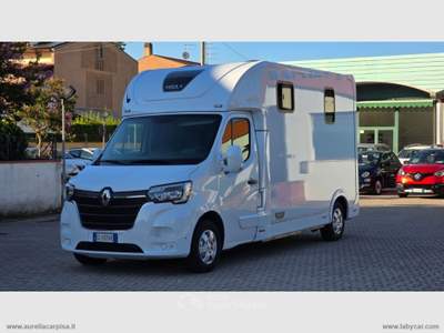 Renault Master Master T35 2.3dCi135 PL-TM VAN TRASPORTO CAVALLI Bianco usata San Giuliano Terme