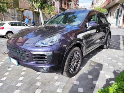 Porsche Cayenne 3.0 Platinum Ed. TETTO APRIBILE Blu/Azzurro usata Zafferana Etnea