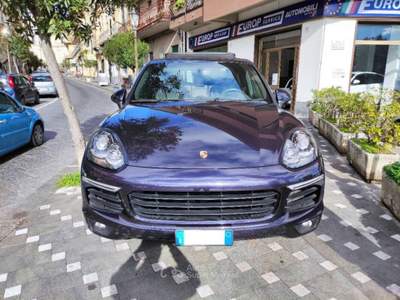Porsche Cayenne 3.0 Platinum Ed. TETTO APRIBILE Blu/Azzurro usata Zafferana Etnea