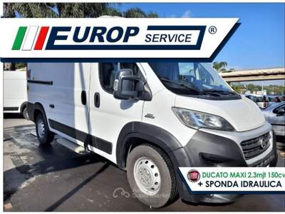 Fiat Ducato MAXI 35mh 2 2.3 150CV SPONDA IDRAULICA Bianco usata Zafferana Etnea