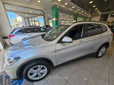 BMW X1 X1 sDrive18d Business Argento usata SAN MICHELE SALENTINO