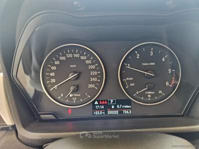 BMW X1 X1 sDrive18d Business Argento usata SAN MICHELE SALENTINO
