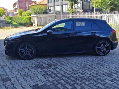 Mercedes-Benz Classe A 180 d AMG Line Advanced Plus auto Nero usata Olbia