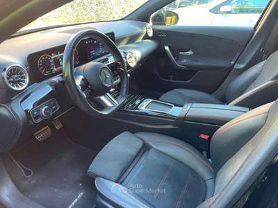 Mercedes-Benz Classe A 180 d AMG Line Advanced Plus auto Nero usata Olbia