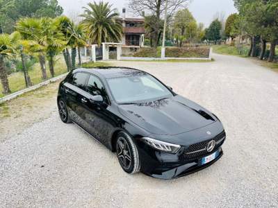 Mercedes-Benz Classe A 180 d AMG Line Advanced Plus auto Nero usata Olbia