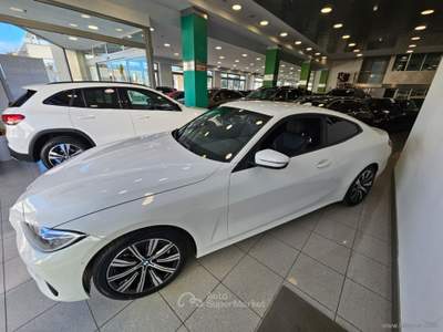 BMW Serie 4 420d 420d 48V MHEV xDrive Coupé Sport Bianco usata SAN MICHELE SALENTINO