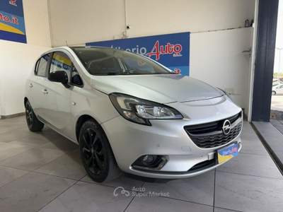 Opel Corsa 1.3 CDTI 5 porte Black Edition Argento usata ADRANO