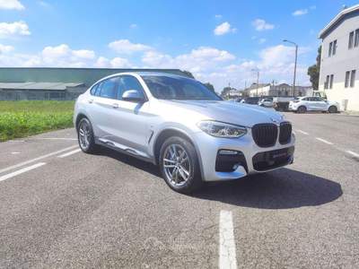 BMW X4 x Drive 30d hybrid 249CV Msport! Argento usata Lissone