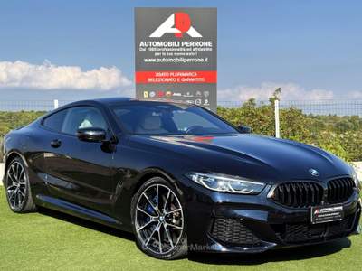 BMW Serie 8 840d d M-Sport XDrive (Carbon/Pelle/Laser/Retro/APP) Nero usata Castellaneta