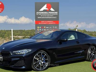 BMW Serie 8 840d d M-Sport XDrive (Carbon/Pelle/Laser/Retro/APP) Nero usata Castellaneta